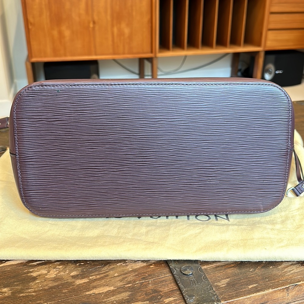 Louis Vuitton Purple Tote Bag without Pouch - Picture 10 of 14